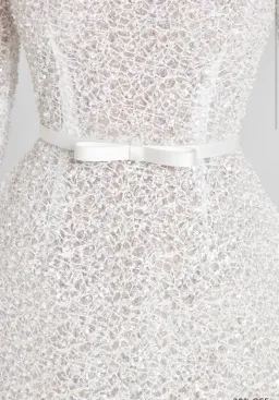 Nadine Merabi Edie White Dress - size SM/UK10 for rent on The Volte - image 7