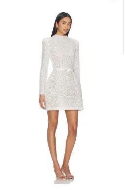 Nadine Merabi Edie White Dress - size SM/UK10 for rent on The Volte - image 3