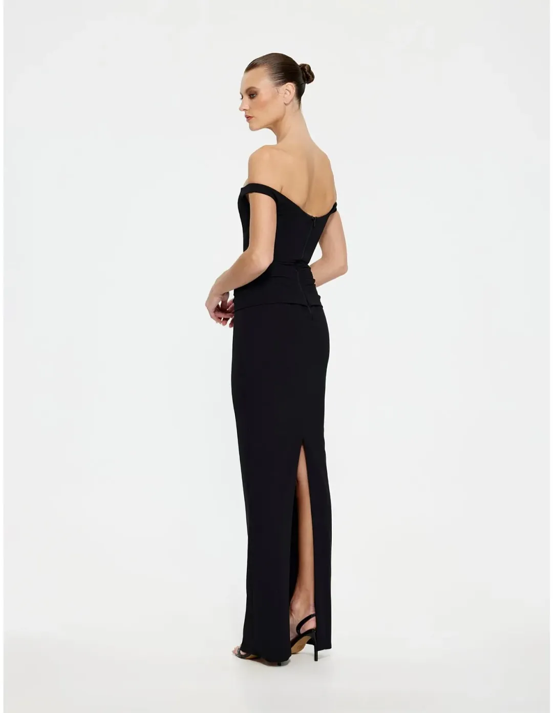 Effie Kats Hayward Gown Black XS for rent on The Volte - main image