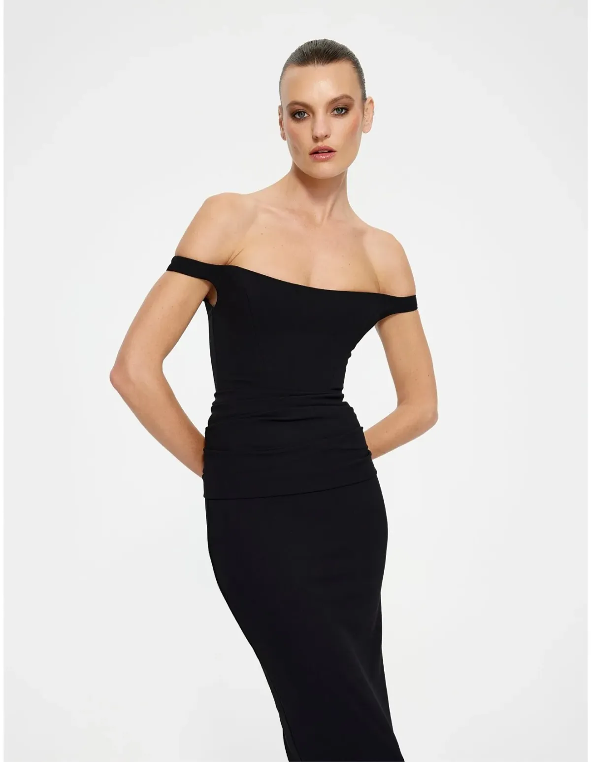 Effie Kats Hayward Gown Black XS - Image 4