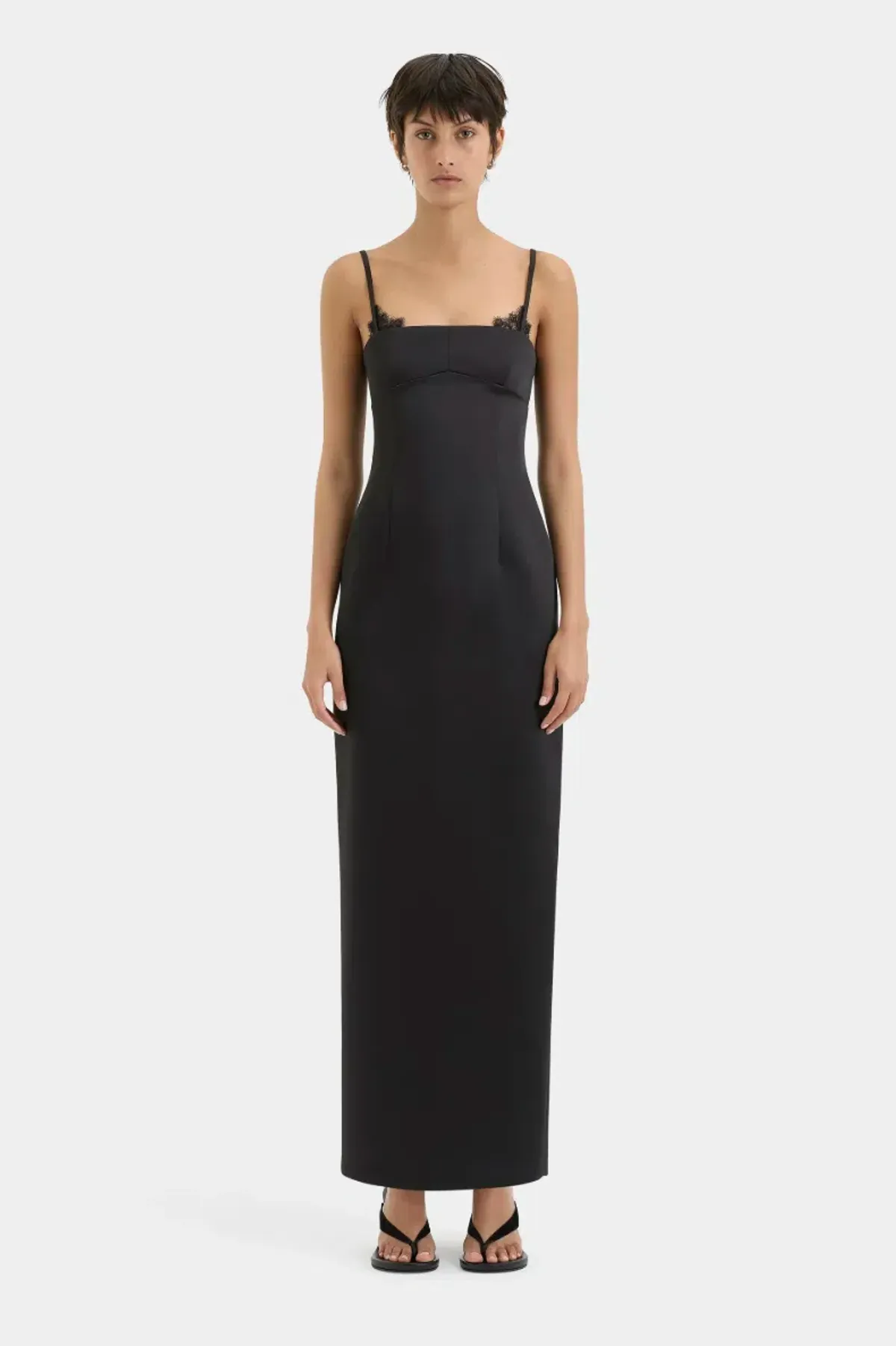 Sir The Label Poppy Column Gown - Image 1