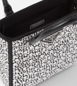 Prada Mini Tote with Crystals for rent on The Volte - image 3