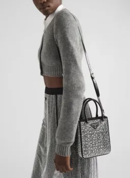 Prada Mini Tote with Crystals for rent on The Volte - image 5