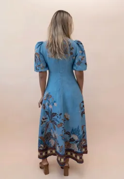 Alemais Georgie midi Dress size 10 for rent on The Volte - image 3
