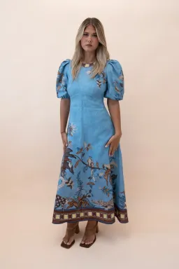 Alemais Georgie midi Dress size 10 for rent on The Volte - image 1