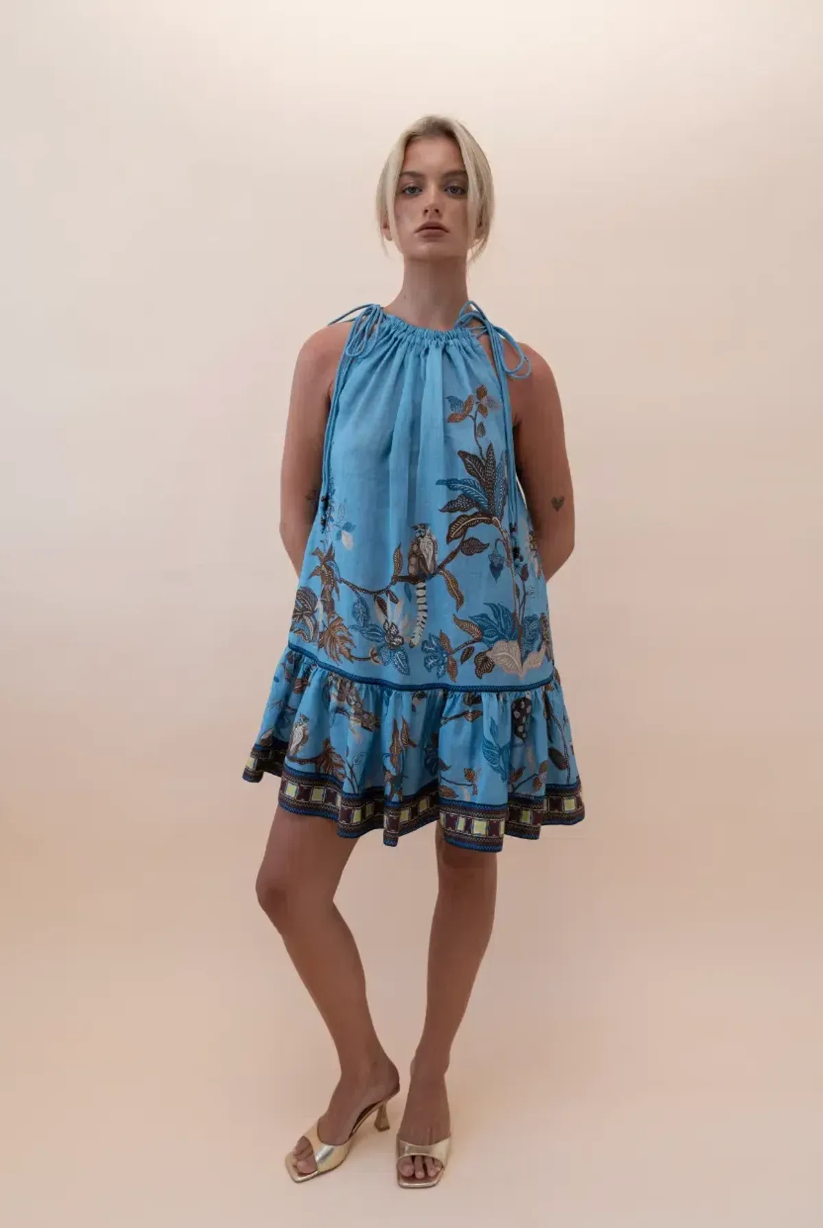Alemais Georgie Mini Dress size 10 for rent on The Volte - main image