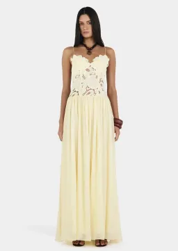 Hansen and Gretel Stephanie Dress size 6 Butter Yellow for rent on The Volte - image 3