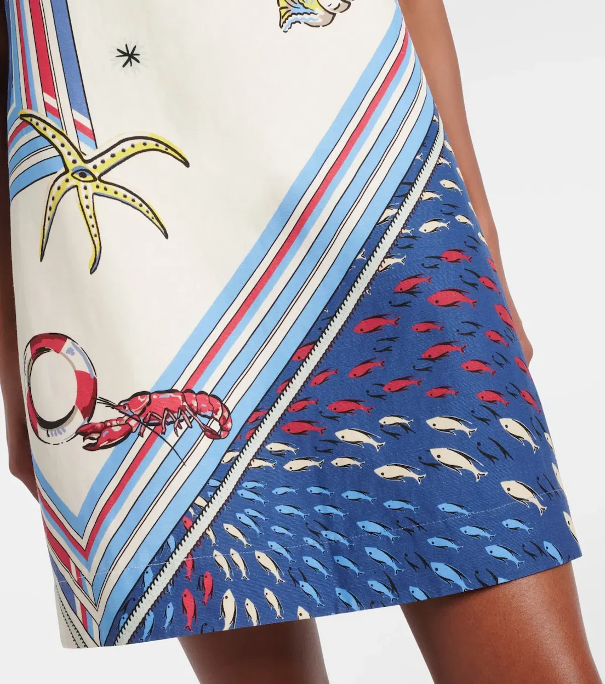 Alémais Apollo bow-detail printed mini dress 14 - Image 4