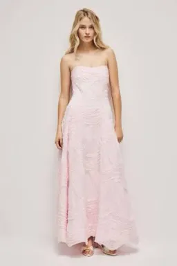 AJE Wave Gown Pastel Pink Size 8 for rent on The Volte - image 1