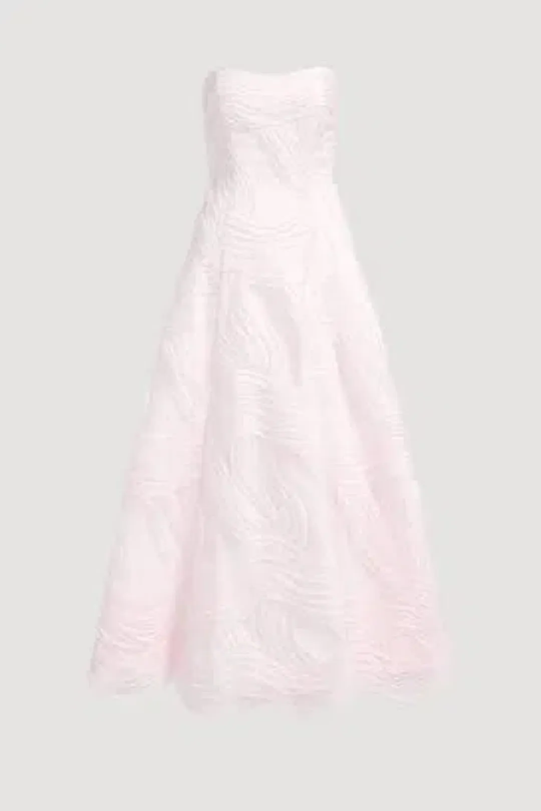 AJE Wave Gown Pastel Pink Size 8 for rent on The Volte - main image