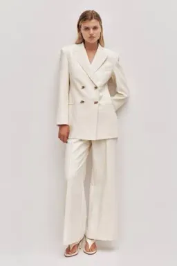 AJE Vortex Blazer Vanilla Size 10 for rent on The Volte - image 2