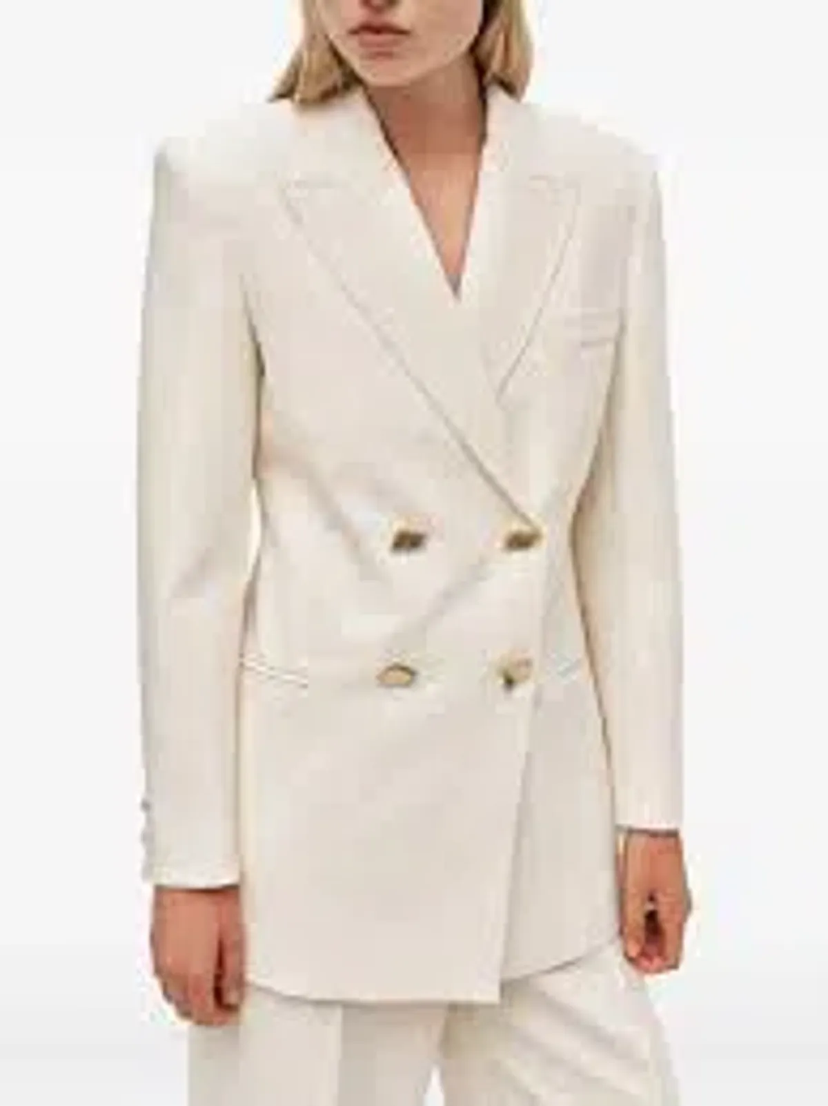 AJE Vortex Blazer Vanilla Size 10 - Image 1