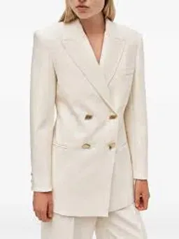 AJE Vortex Blazer Vanilla Size 10 for rent on The Volte - image 1