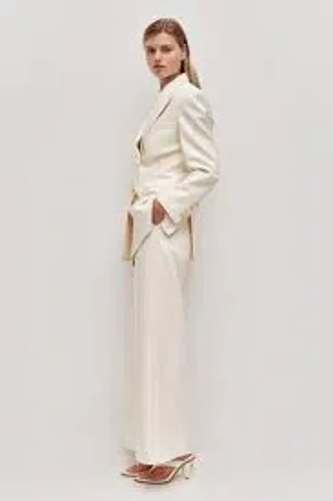AJE Vortex Blazer Vanilla Size 10 for rent on The Volte - main image