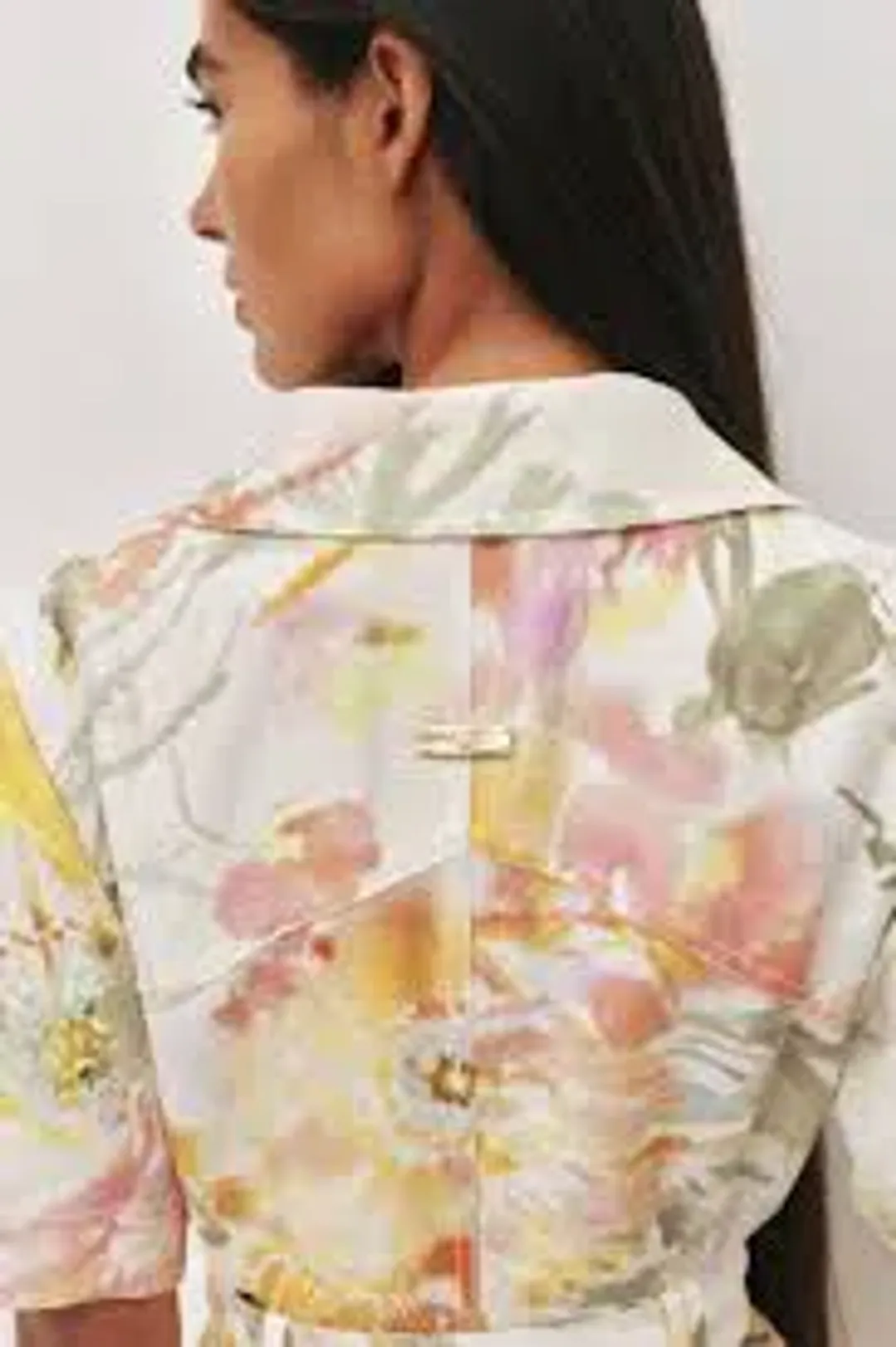 AJE Manon Midi Dress Jardin Floral Print size 8 for rent on The Volte - main image