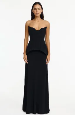 Acler Bankfeild Dress size 10 Black for rent on The Volte - image 1