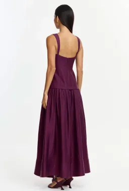 Acler Reeve Maxi Dress size 14 Fig for rent on The Volte - image 2