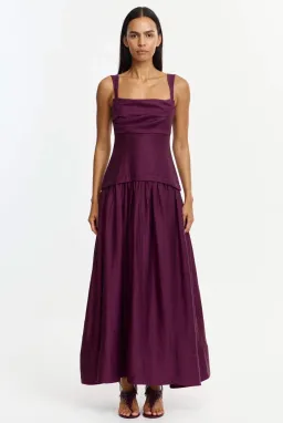 Acler Reeve Maxi Dress size 14 Fig for rent on The Volte - image 1