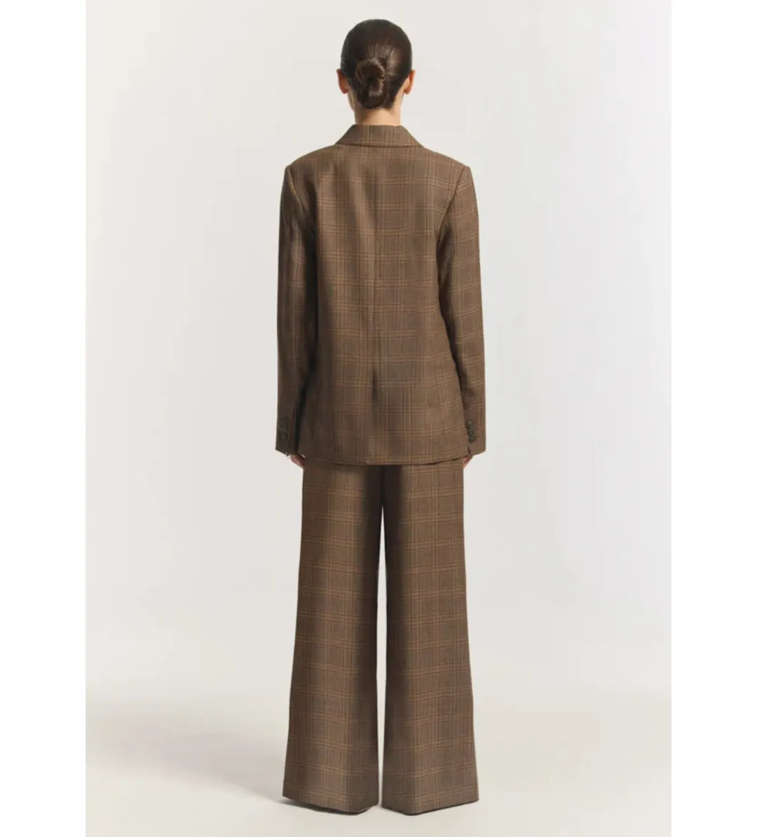 Viktoria & Woods Academia Blazer and Clement Pants Set in Tapestry Check Size AU8 for rent on The Volte - main image