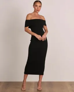 PASDUCHAS DASH BLACK MIDI DRESS SIZE 8 for rent on The Volte - image 4