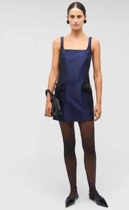 Oroton fringe beaded mini dress size 10 for rent on The Volte - image 1