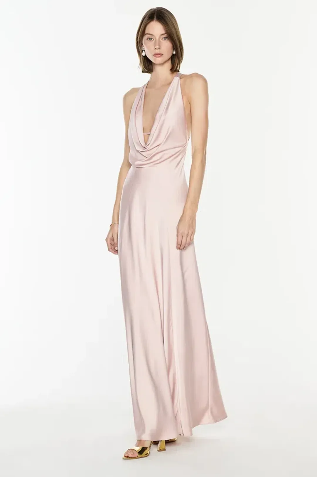 Manning Cartell Charmed Cowl Slip Dress 8 for rent on The Volte - main image