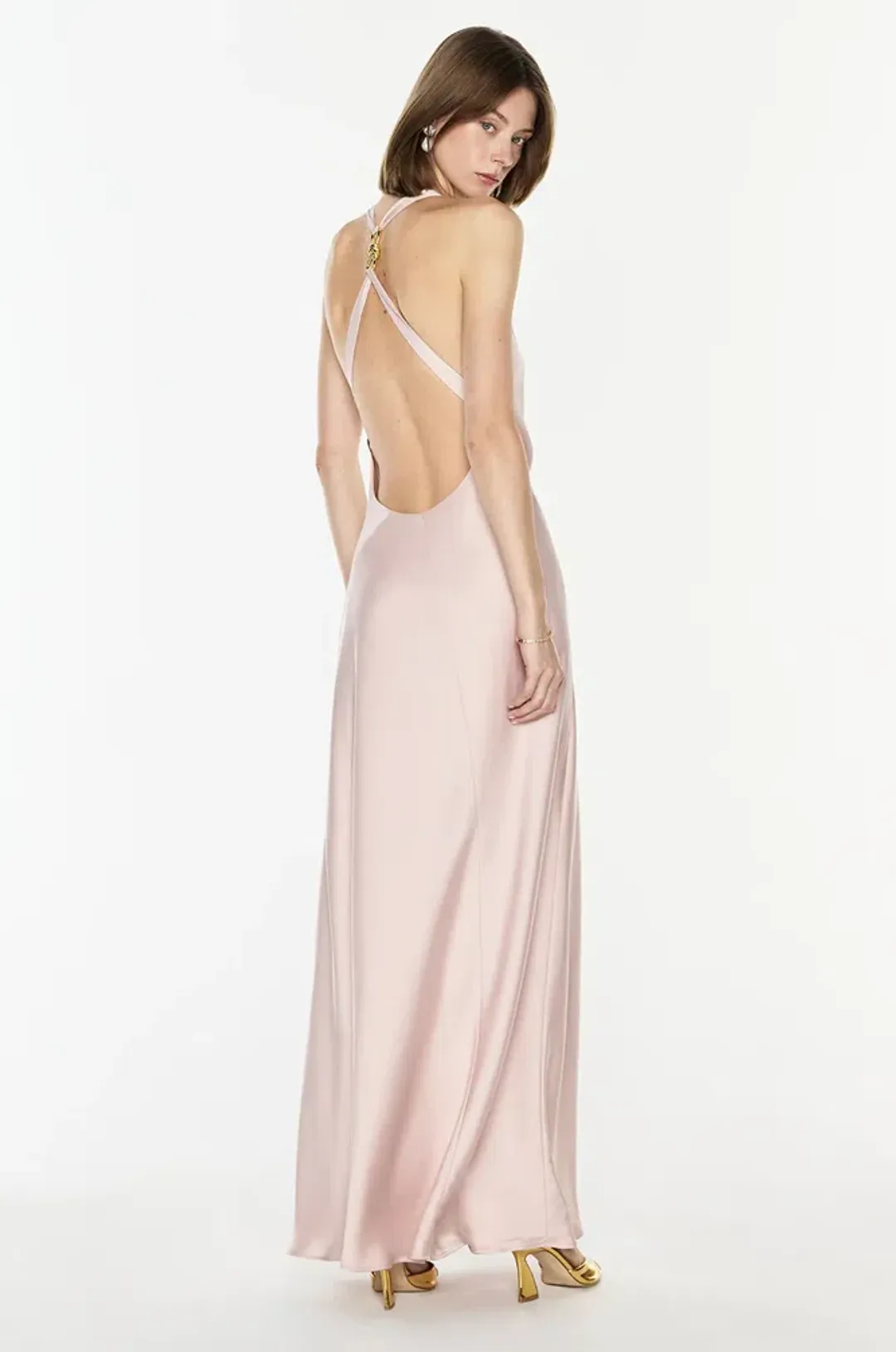 Manning Cartell Charmed Cowl Slip Dress 8 for rent on The Volte - main image