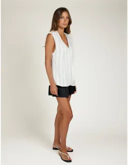 State Of Embrace The Vest Size 12 AU Taupe Stripe for rent on The Volte - image 6