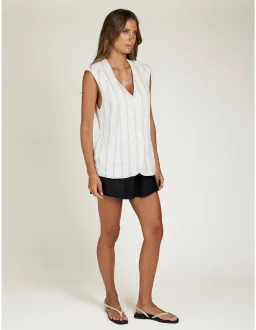 State Of Embrace The Vest Size 12 AU Taupe Stripe for rent on The Volte - image 5