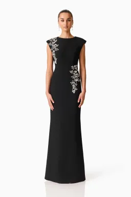 Elliatt Veda Gown; black; S / AU 8 for rent on The Volte - image 1