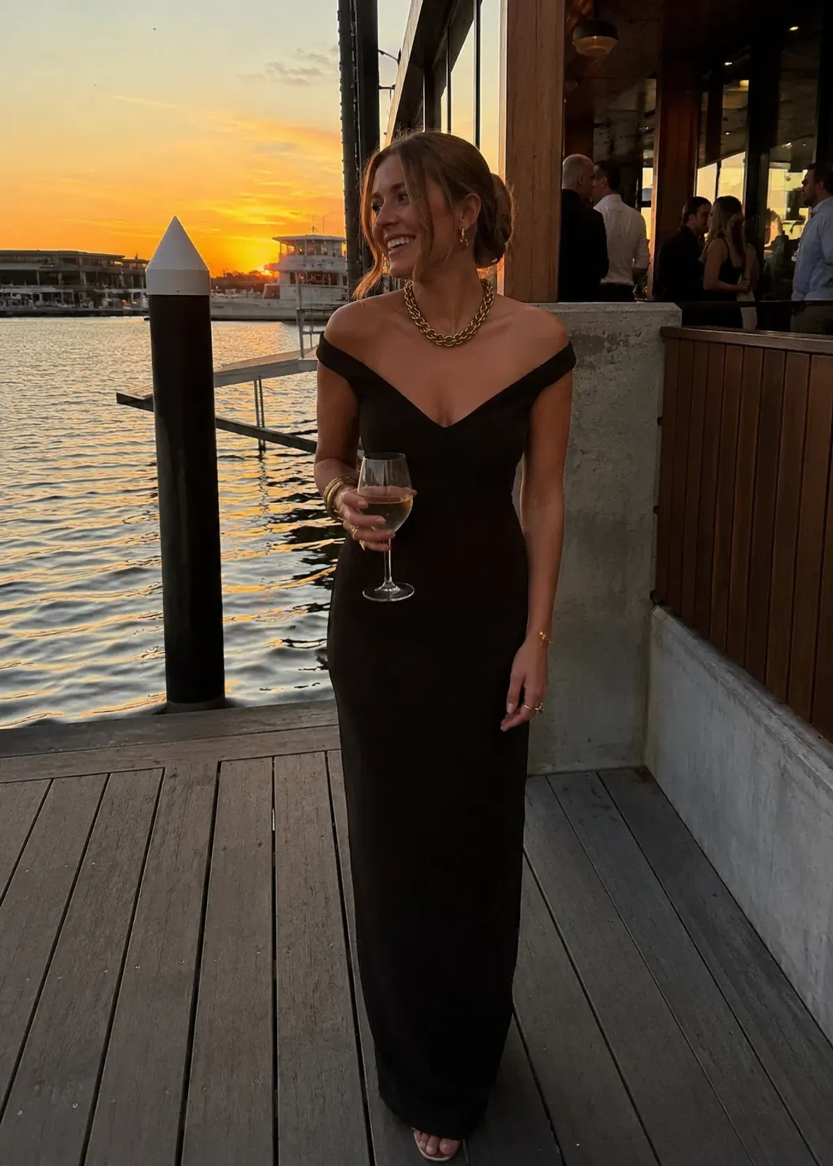 Arcina Ori Ellery Maxi Black / Size 8 for rent on The Volte - main image