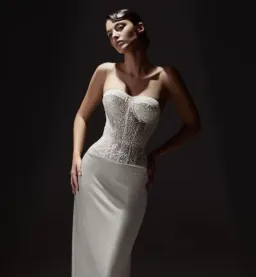 Perfect Corset NY Solene Shiny Corset Size XS for rent on The Volte - image 1