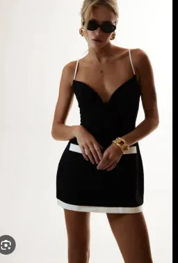 Asandra studios audrey mini dress size 6 for rent on The Volte - image 2