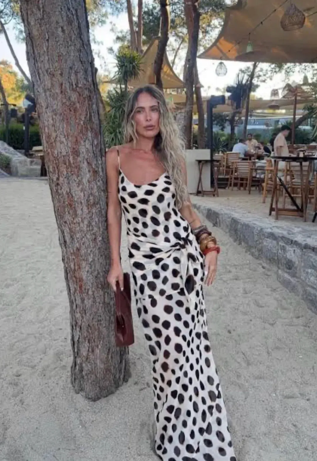 Rat & Boa Ozias Maxi dress for rent on The Volte - main image