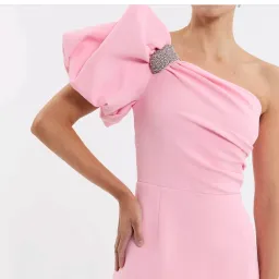 💗 REBECCA VALLANCE Isabella Gown in Pastel Pink - Size 12 💗 for rent on The Volte - image 3