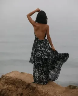 Aje Sienna halter maxi dress size 12 for rent on The Volte - image 2