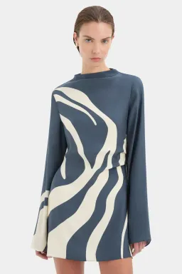 Sir The Label Lilou Long Sleeve Mini Dress Size 1 / AU 8 for rent on The Volte - image 4