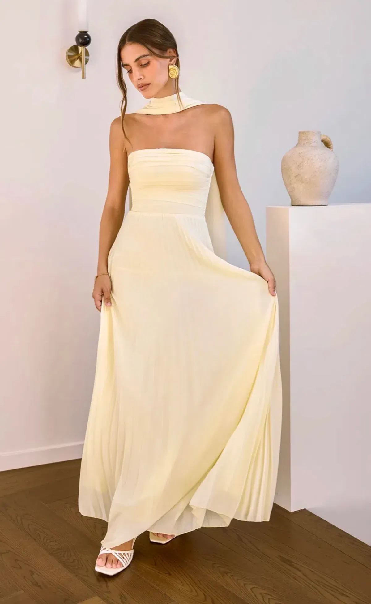 The Rosewater Roads Strapless Maxi dress - Image 1