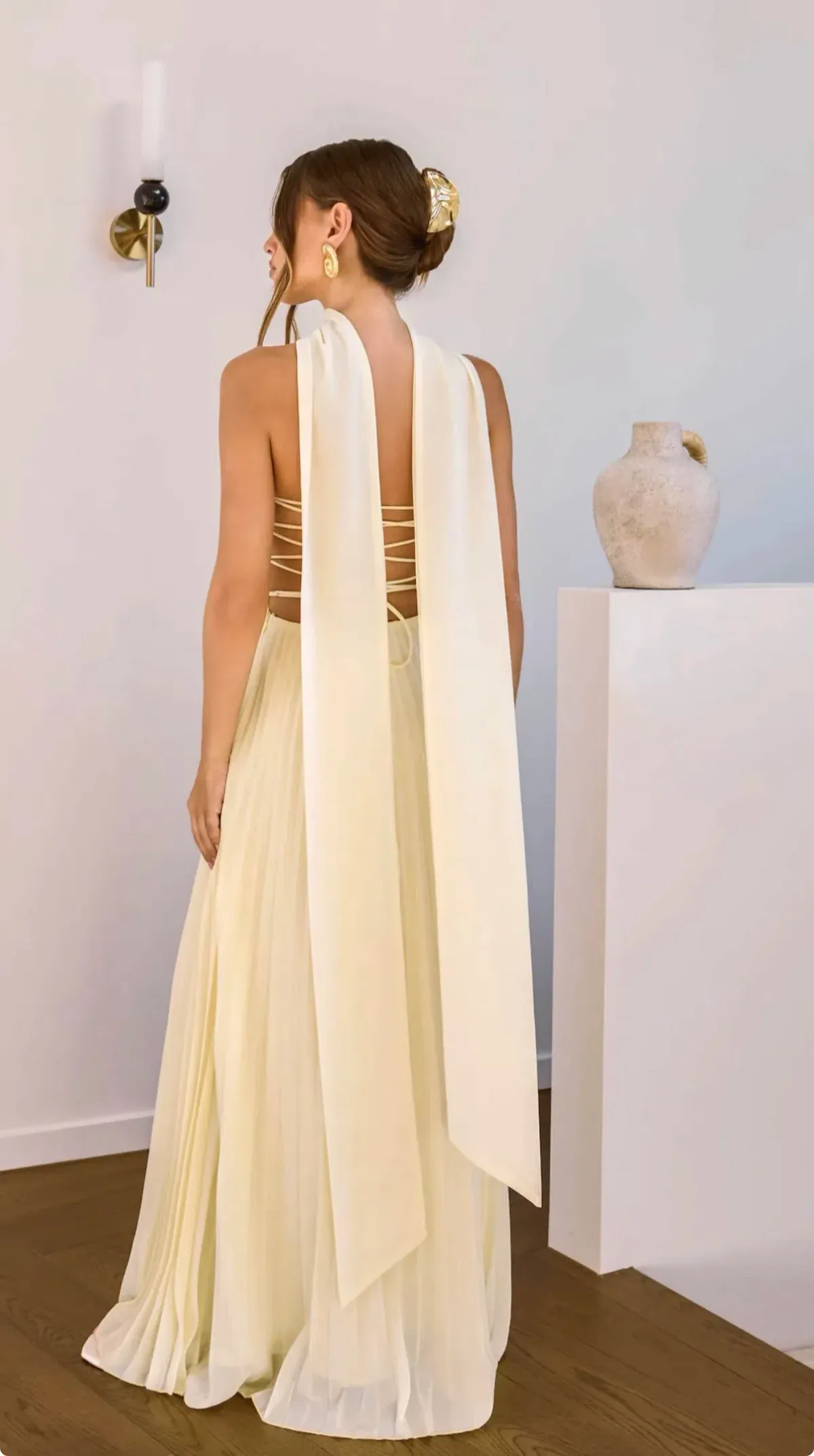 The Rosewater Roads Strapless Maxi dress - Image 3