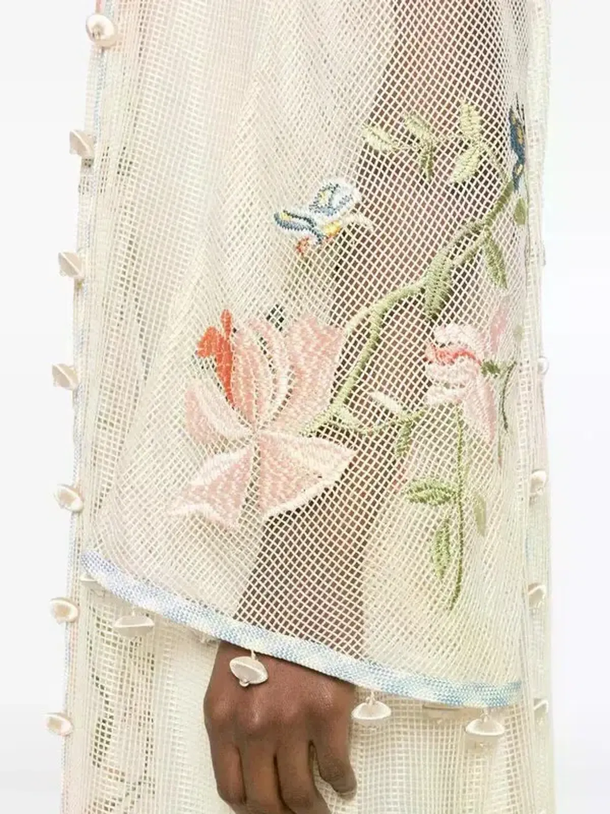 ALEMAIS embroidered gown - Image 1
