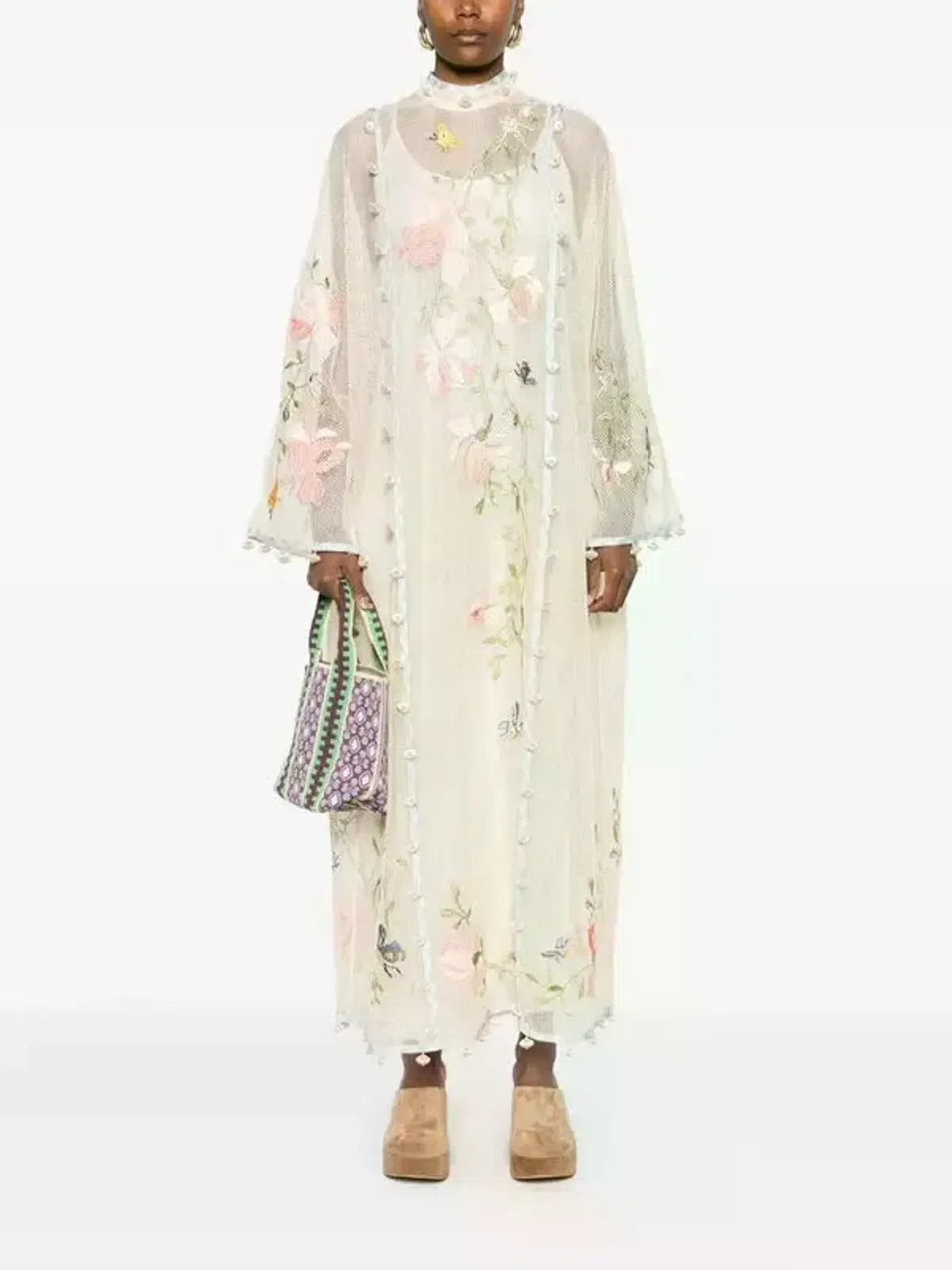 ALEMAIS embroidered gown - Image 4