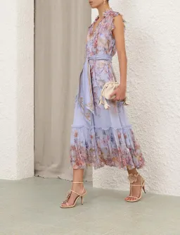 Zimmermann Valiant Flutter Dress - size 1/AU10 for rent on The Volte - image 2