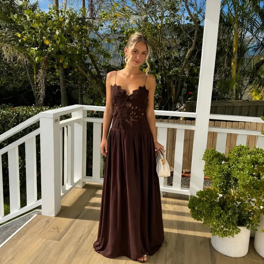 Hansen and Gretel Stephanie Maxi Dress Size S for rent on The Volte - main image