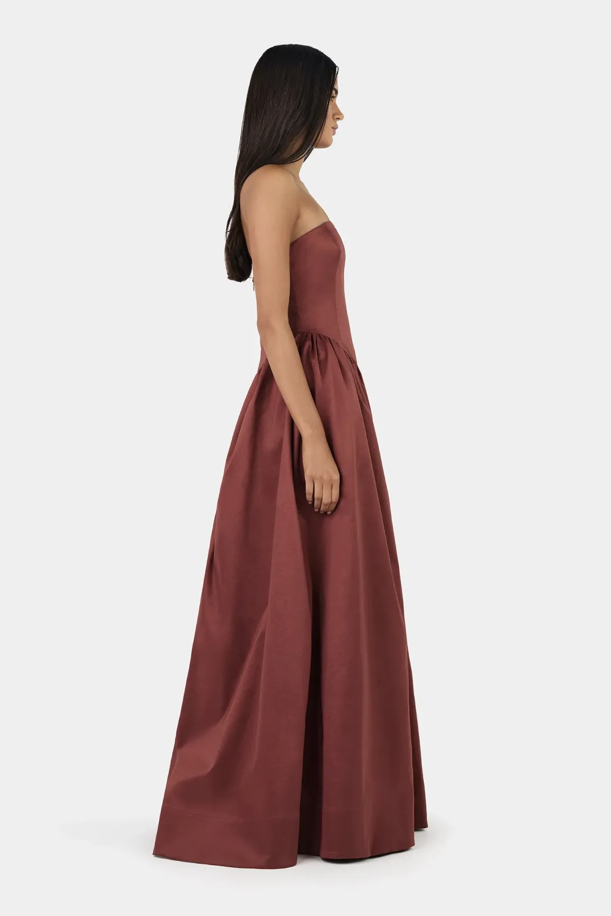 Hansen + Gretel Audrey Gown Pinot - Image 4