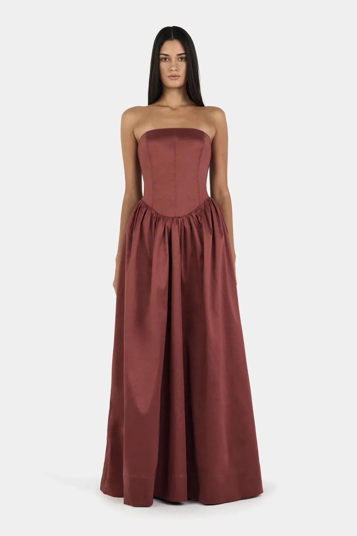 Hansen + Gretel Audrey Gown Pinot - Image 1