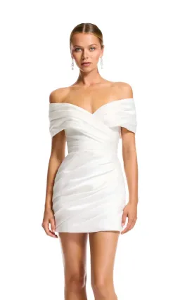KYHA Studios Yves Mini Dress Ivory Size 3/AU 8 for rent on The Volte - image 1