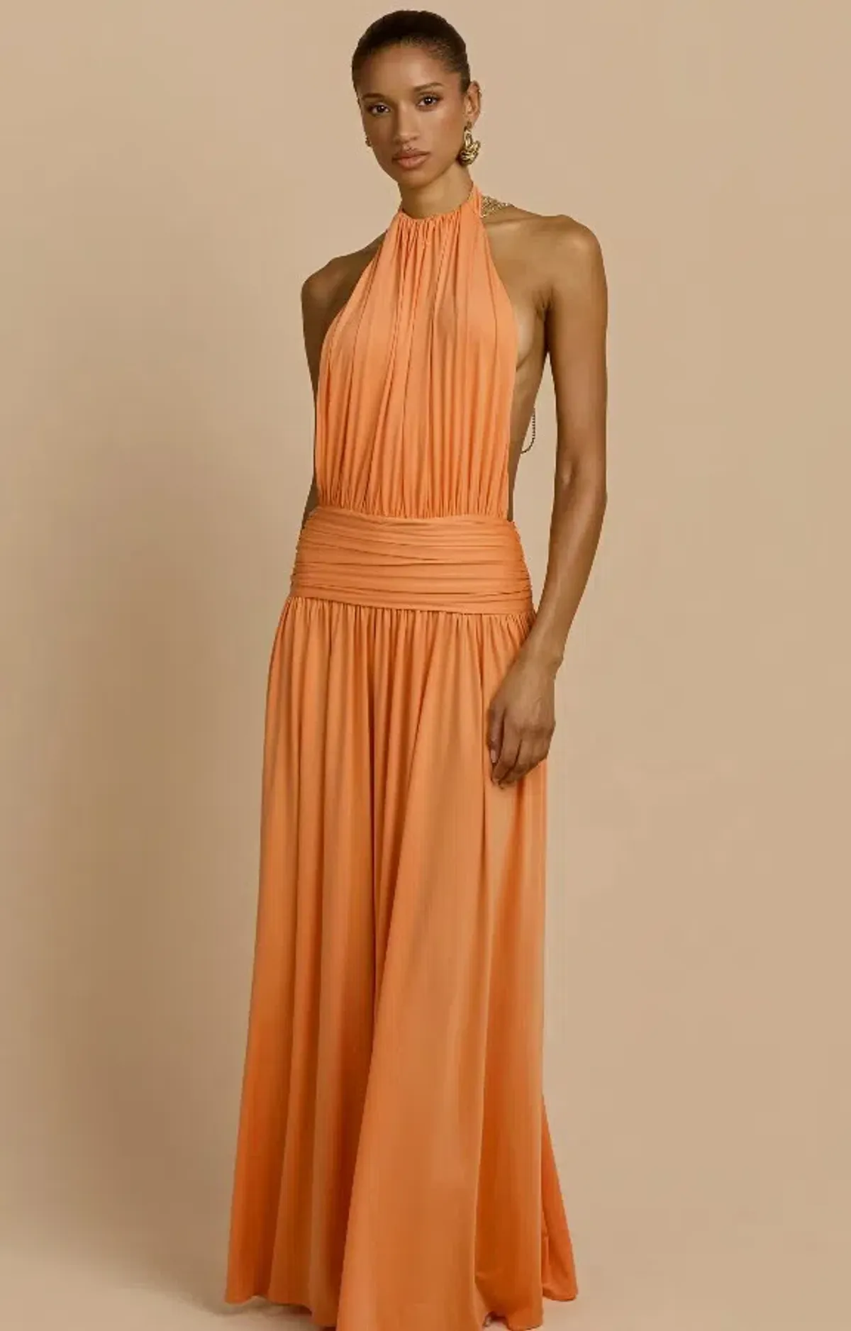 Arcina Ori Santina Dress in Tangerine Size XS/6 - Image 1