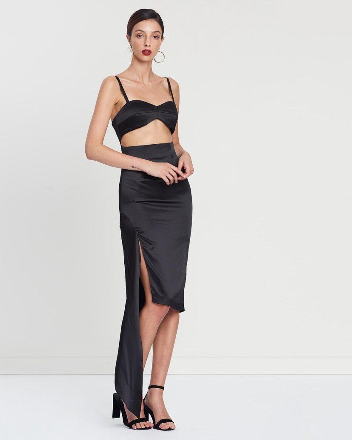 Lexi Piper Dress | Size 6 | Black - Image 1