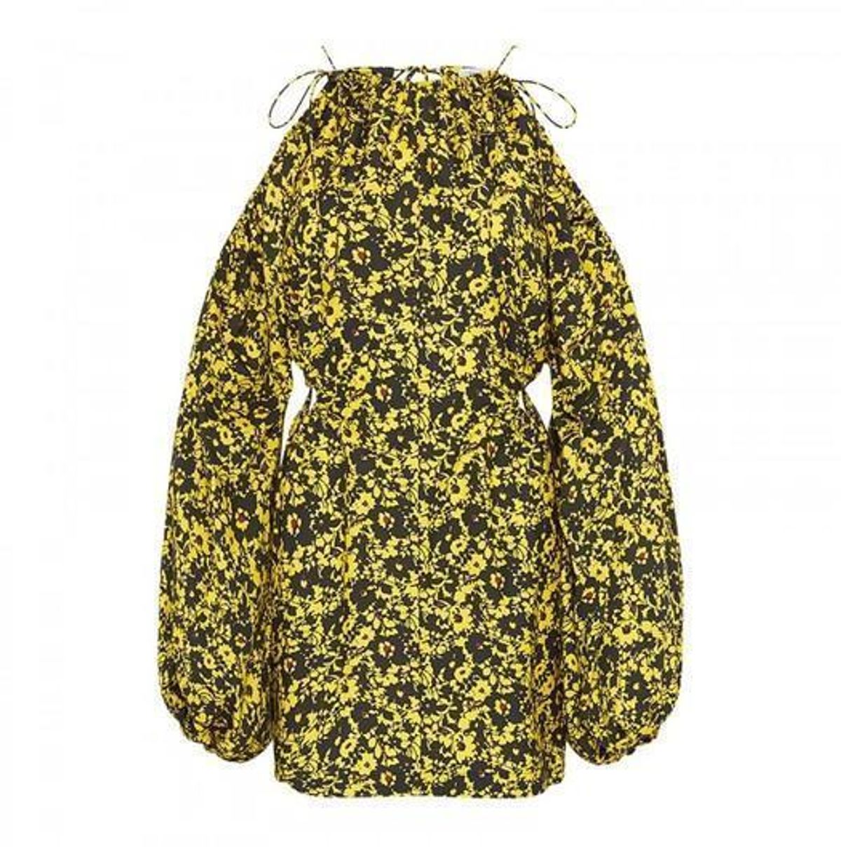 Camilla and Marc Monet Mini Dress Yellow Size 8 - Image 4