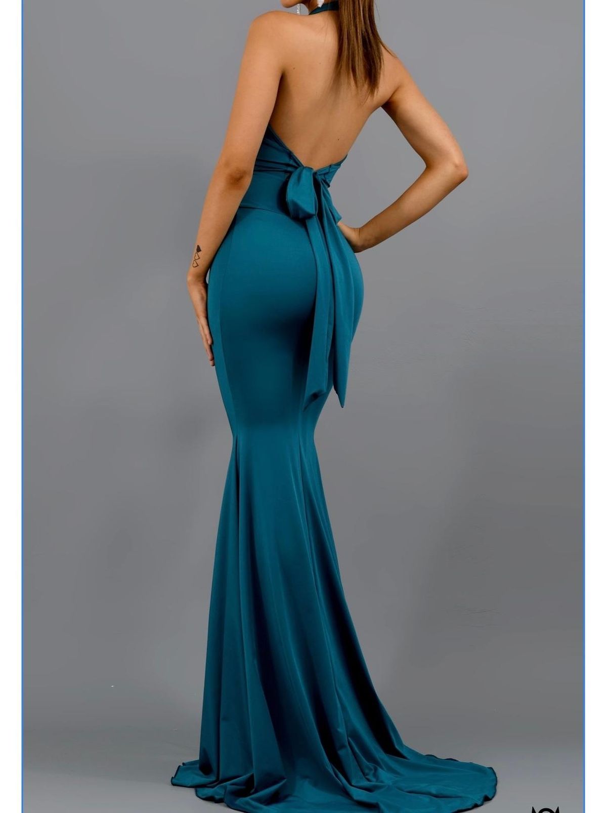 Studio Minc Teal Cancun Dress - Image 1